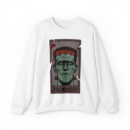 The Monster Tarot Card Unisex Heavy Blend™ Crewneck Sweatshirt