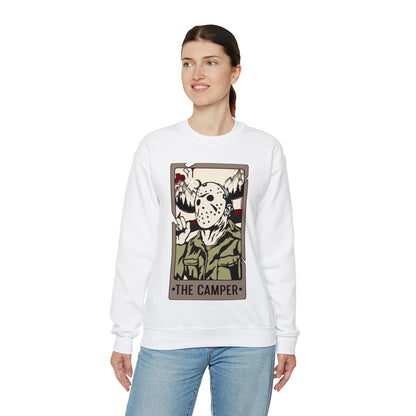 The Camper Tarot Card Unisex Heavy Blend™ Crewneck Sweatshirt
