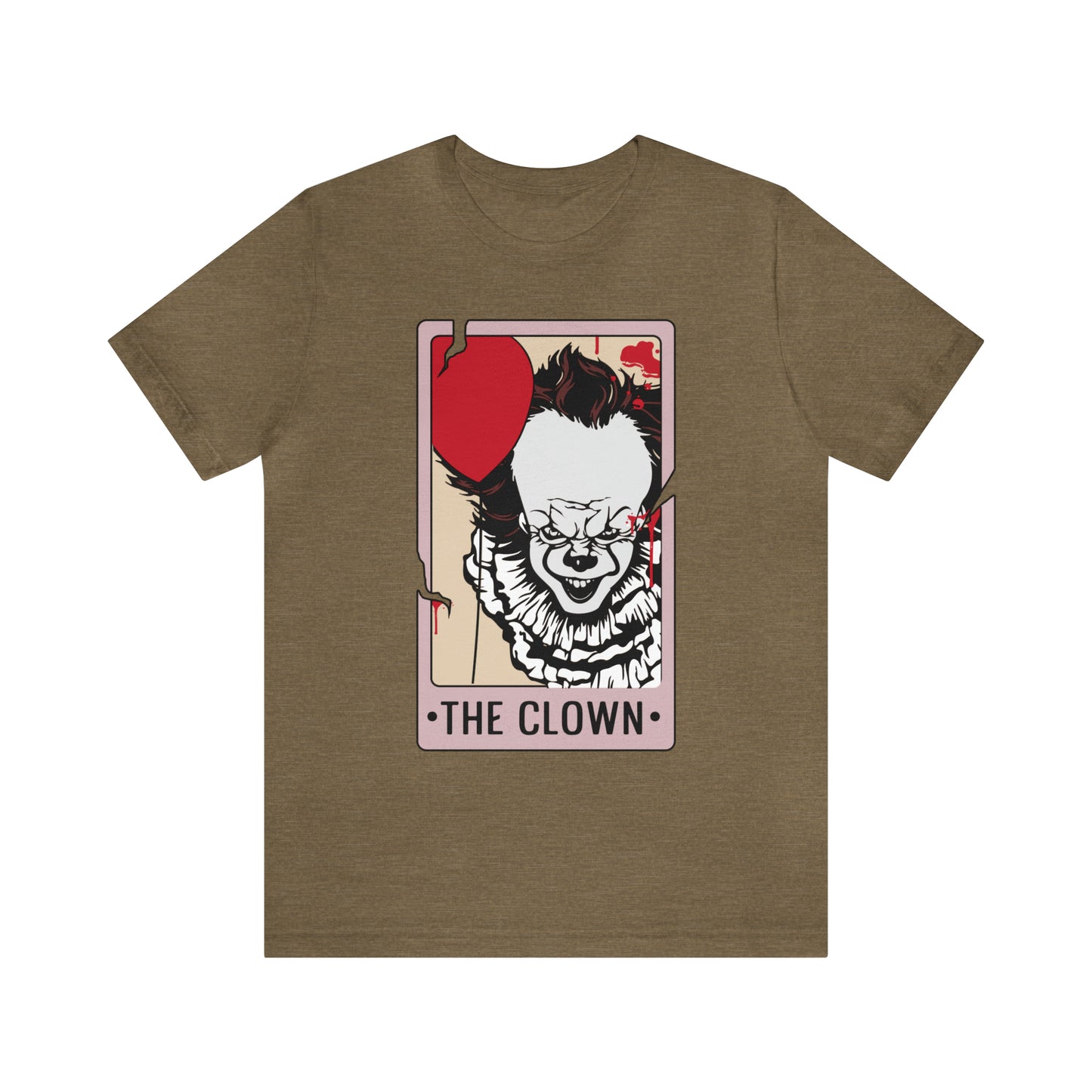The Clown Tarot Card