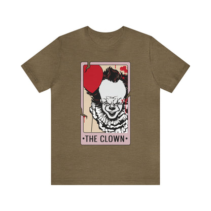 The Clown Tarot Card