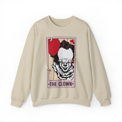 The Clown Tarot Card Unisex Heavy Blend™ Crewneck Sweatshirt