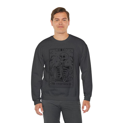 The Overthinker Tarot Card Unisex Heavy Blend™ Crewneck Sweatshirt