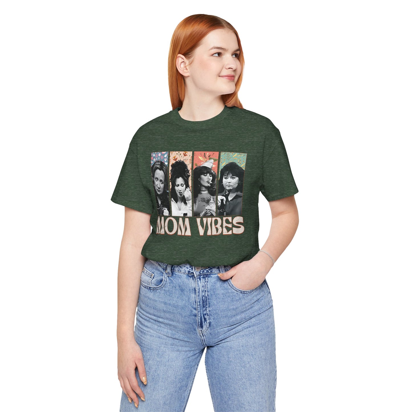 Unisex Jersey Short Sleeve Tee Mom Vibes 2