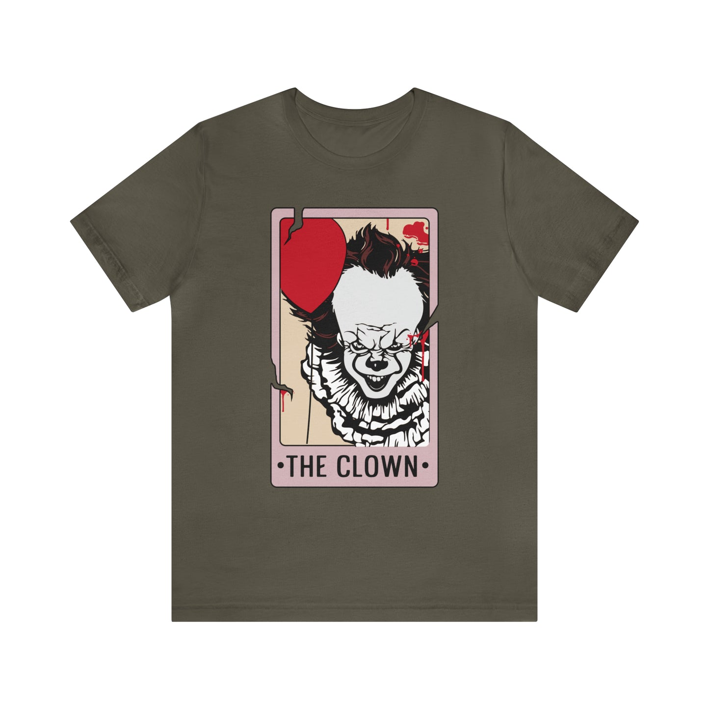 The Clown Tarot Card