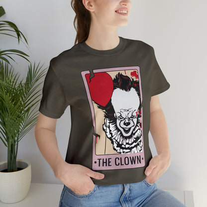 The Clown Tarot Card