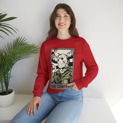 The Camper Tarot Card Unisex Heavy Blend™ Crewneck Sweatshirt