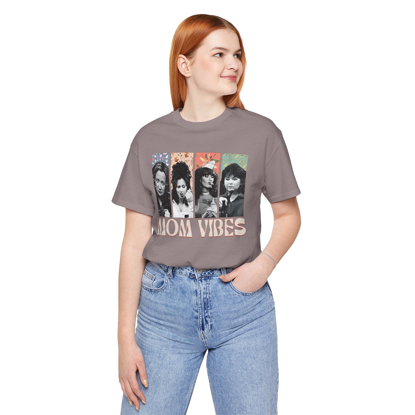 Unisex Jersey Short Sleeve Tee Mom Vibes 2