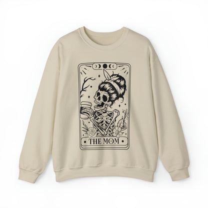 The Mom Tarot Card Unisex Heavy Blend™ Crewneck Sweatshirt