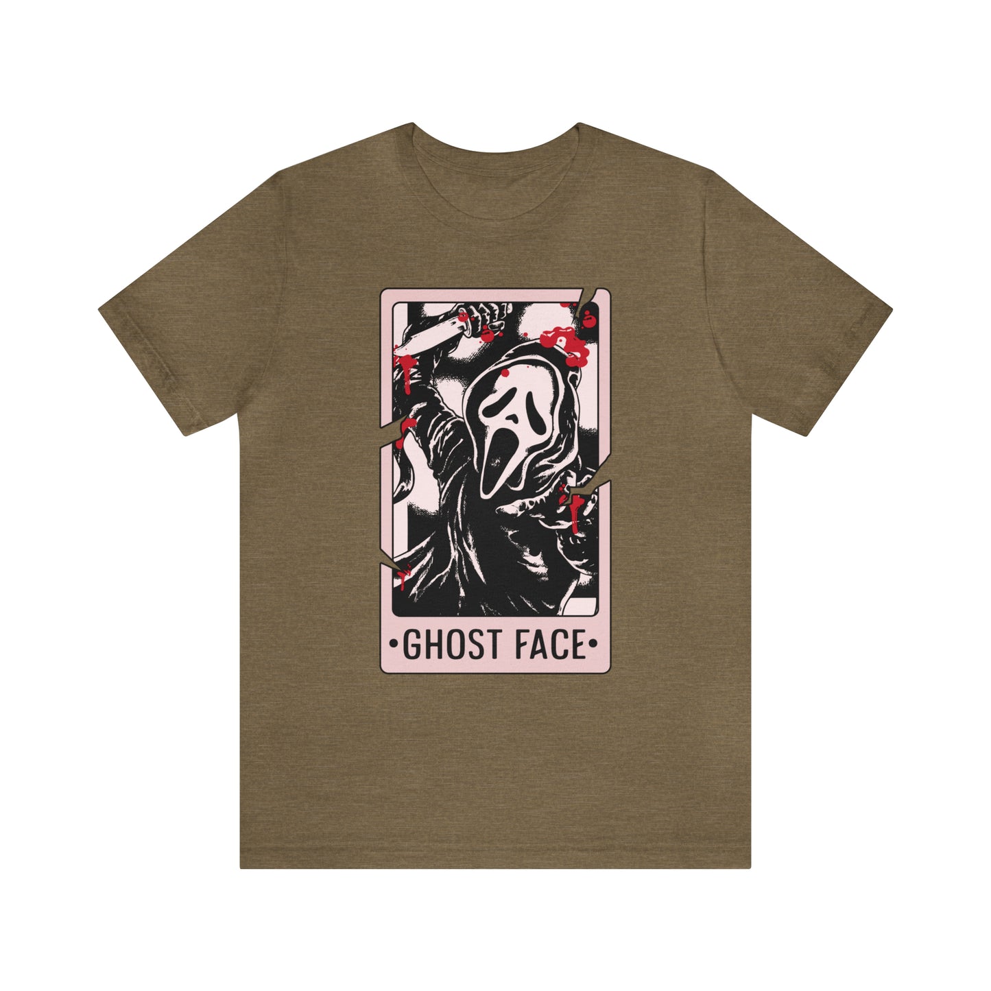 Ghost Face Tarot Card