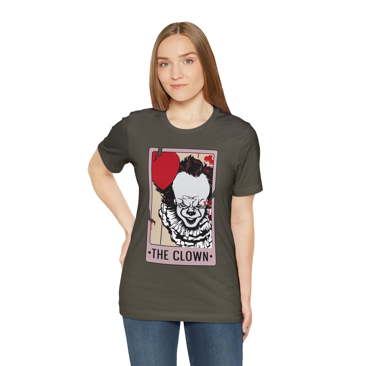 The Clown Tarot Card