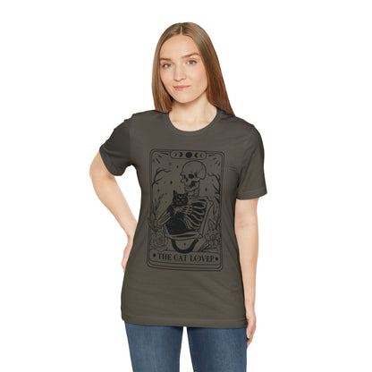 The Cat Lover Tarot Card