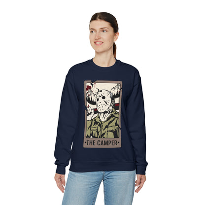 The Camper Tarot Card Unisex Heavy Blend™ Crewneck Sweatshirt