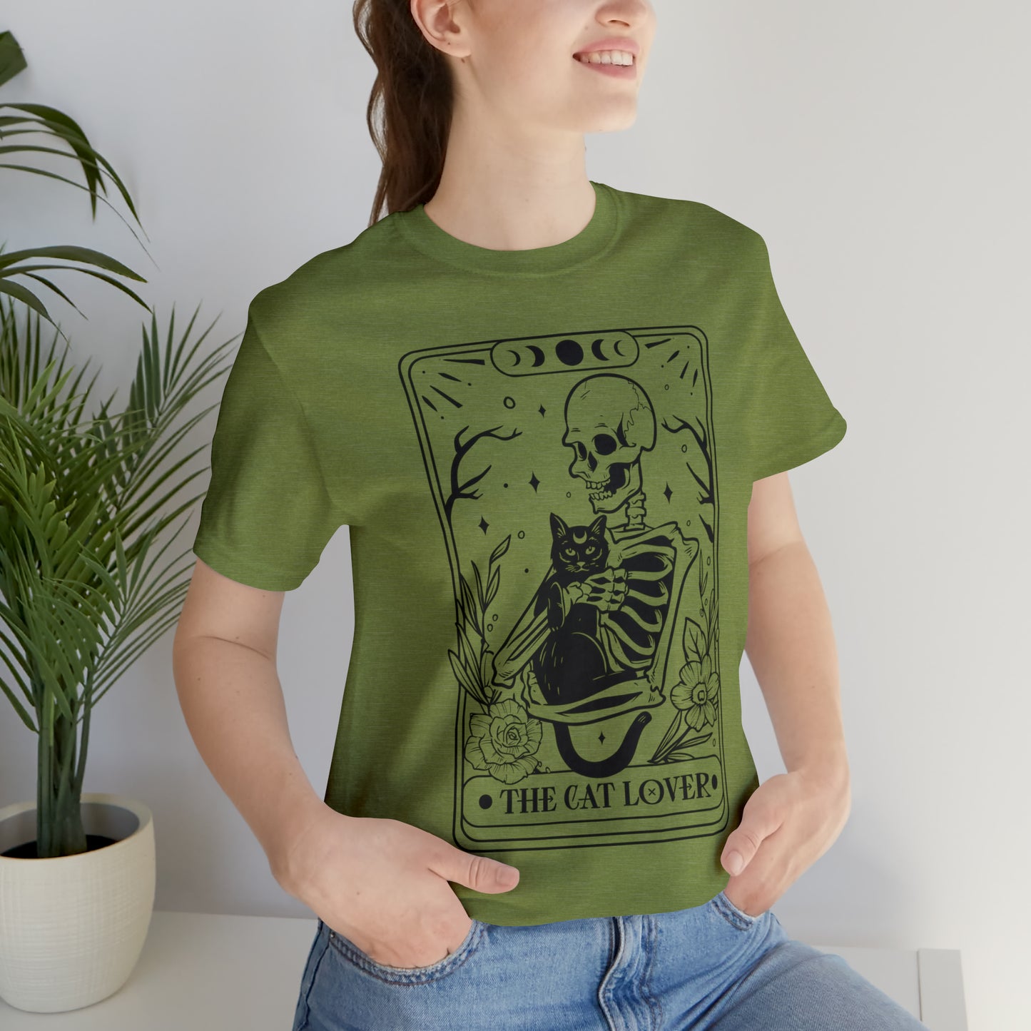 The Cat Lover Tarot Card