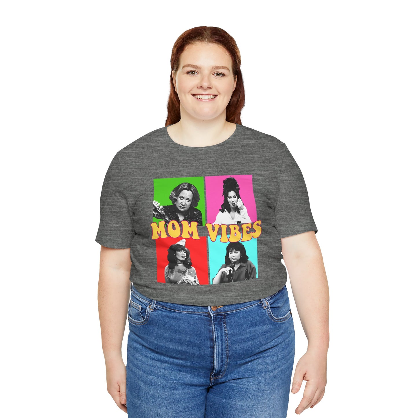Unisex Jersey Short Sleeve Tee Mom Vibes
