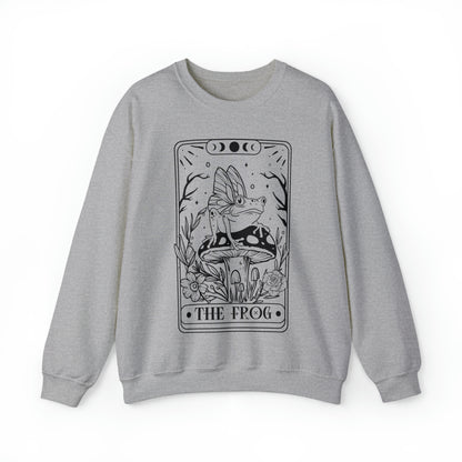 The Frog Tarot Card Unisex Heavy Blend™ Crewneck Sweatshirt