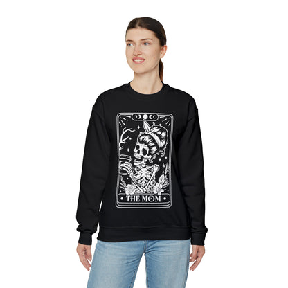 The Mom Tarot Card Unisex Heavy Blend™ Crewneck Sweatshirt