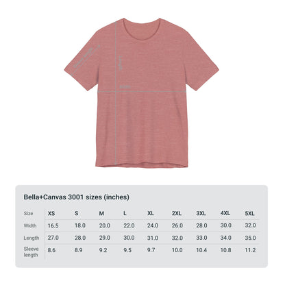 Unisex Jersey Short Sleeve Soft Style Tee Shirt Ambitchous Witty Funny Dark Humor Adult