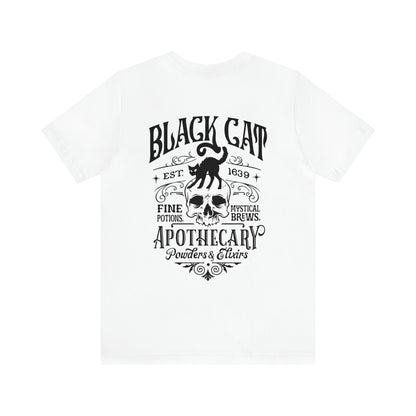 Black Cat Apothecary w/ Skull