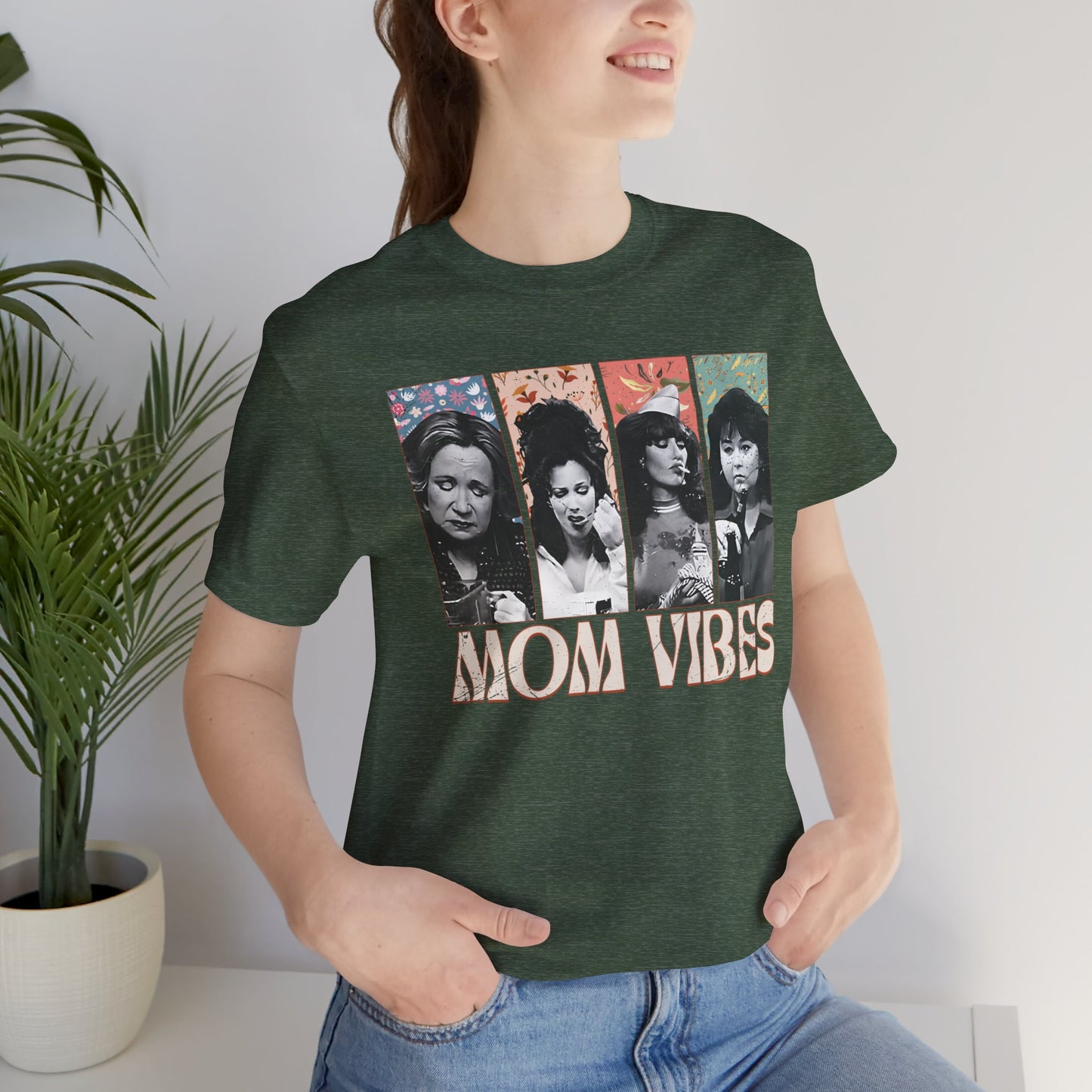 Unisex Jersey Short Sleeve Tee Mom Vibes 2