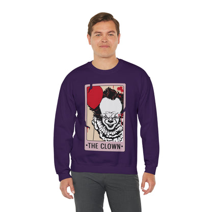 The Clown Tarot Card Unisex Heavy Blend™ Crewneck Sweatshirt