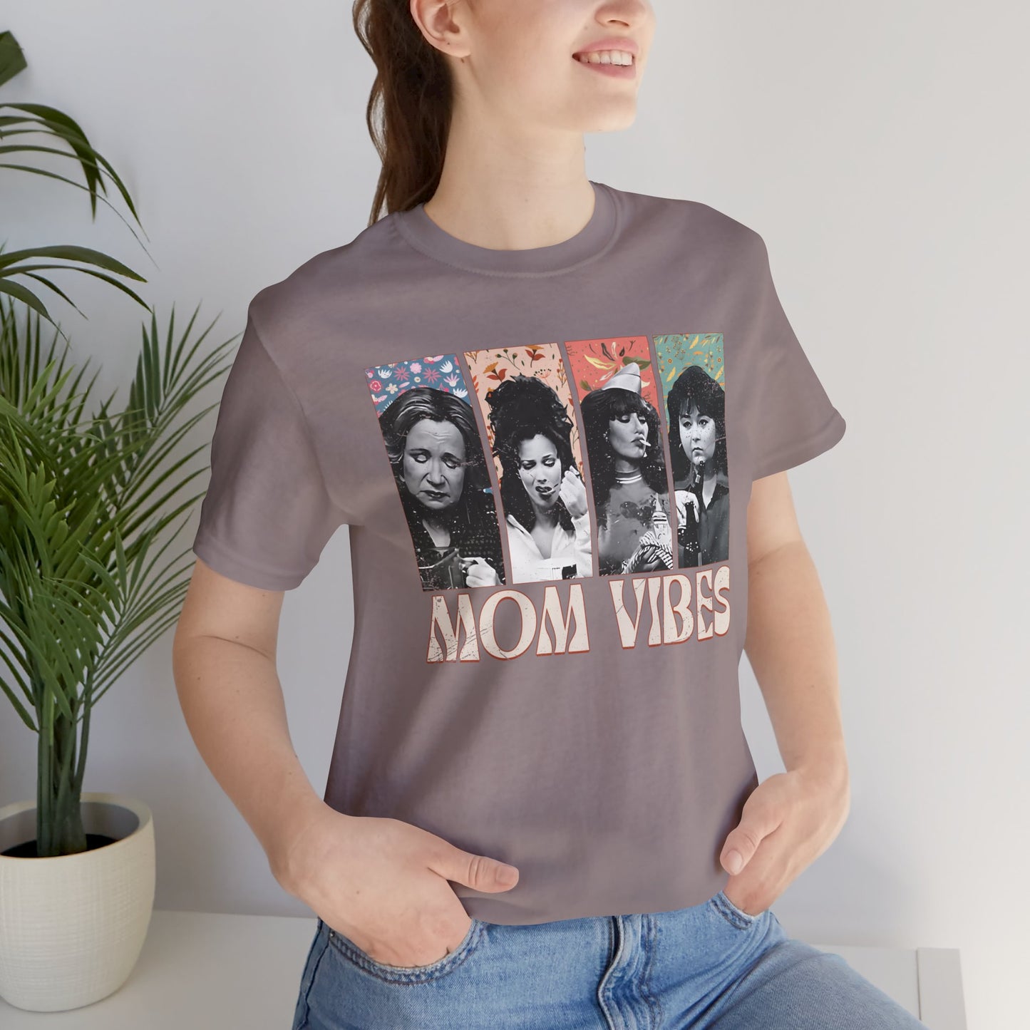 Unisex Jersey Short Sleeve Tee Mom Vibes 2