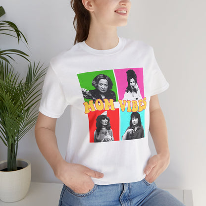 Unisex Jersey Short Sleeve Tee Mom Vibes