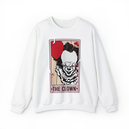 The Clown Tarot Card Unisex Heavy Blend™ Crewneck Sweatshirt