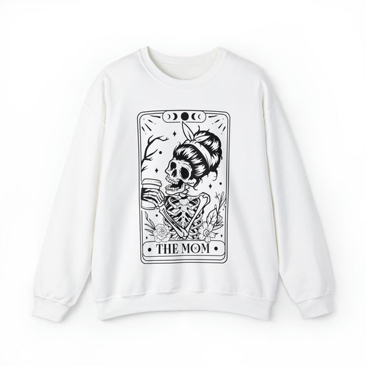 The Mom Tarot Card Unisex Heavy Blend™ Crewneck Sweatshirt