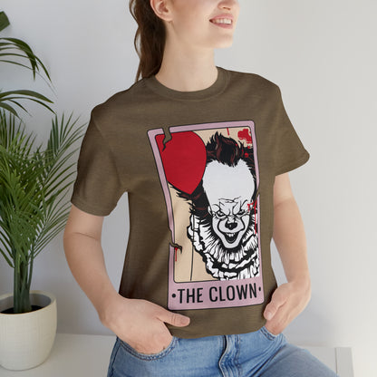 The Clown Tarot Card