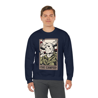 The Camper Tarot Card Unisex Heavy Blend™ Crewneck Sweatshirt