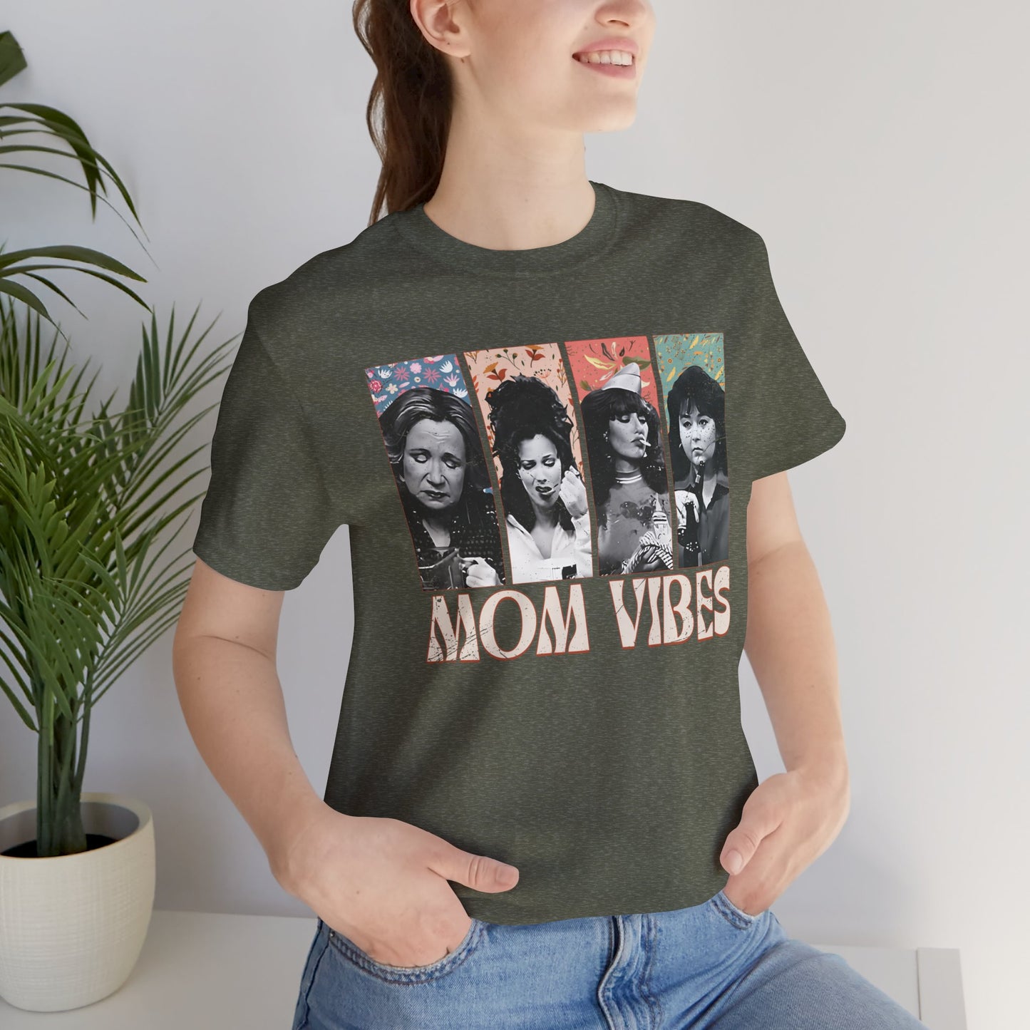 Unisex Jersey Short Sleeve Tee Mom Vibes 2