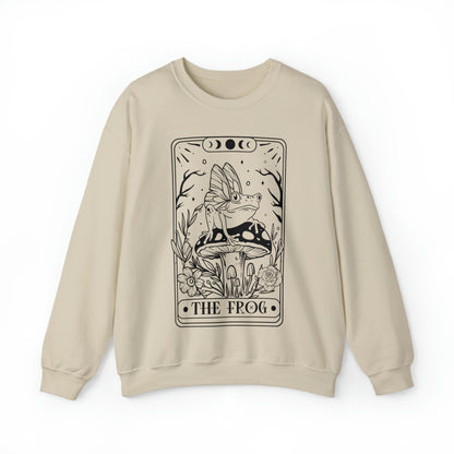 The Frog Tarot Card Unisex Heavy Blend™ Crewneck Sweatshirt