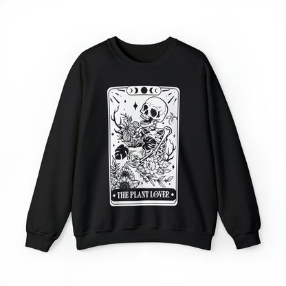 The Plant Lover Tarot Card Unisex Heavy Blend™ Crewneck Sweatshirt