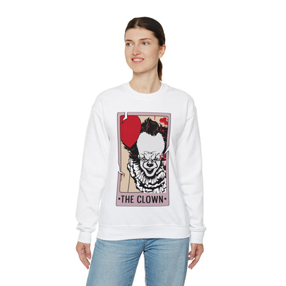 The Clown Tarot Card Unisex Heavy Blend™ Crewneck Sweatshirt