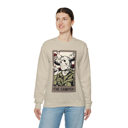 The Camper Tarot Card Unisex Heavy Blend™ Crewneck Sweatshirt