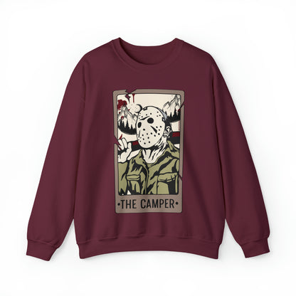 The Camper Tarot Card Unisex Heavy Blend™ Crewneck Sweatshirt