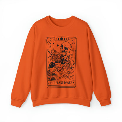 The Plant Lover Tarot Card Unisex Heavy Blend™ Crewneck Sweatshirt