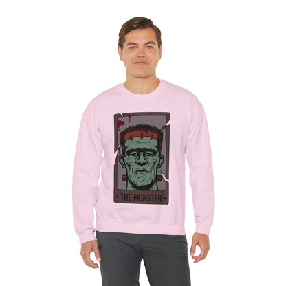 The Monster Tarot Card Unisex Heavy Blend™ Crewneck Sweatshirt