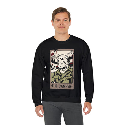 The Camper Tarot Card Unisex Heavy Blend™ Crewneck Sweatshirt